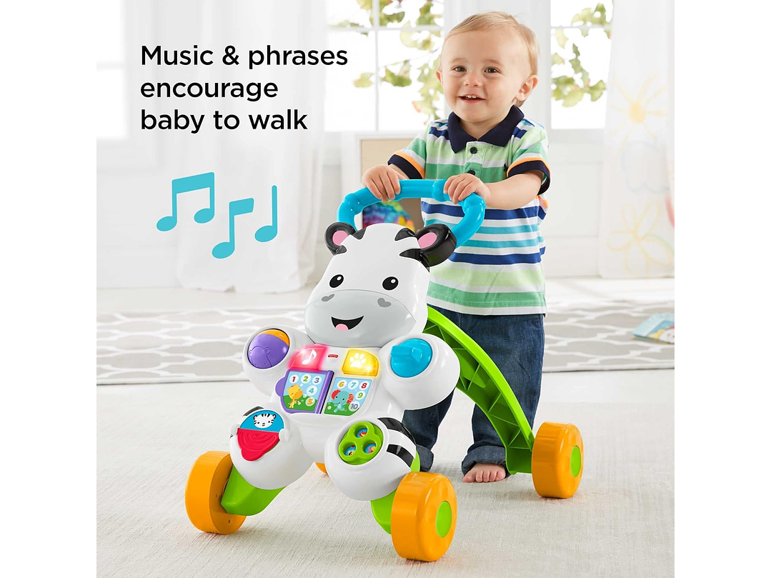 Caminador de Cebra de Fisher-Price Aprende Conmigo 1