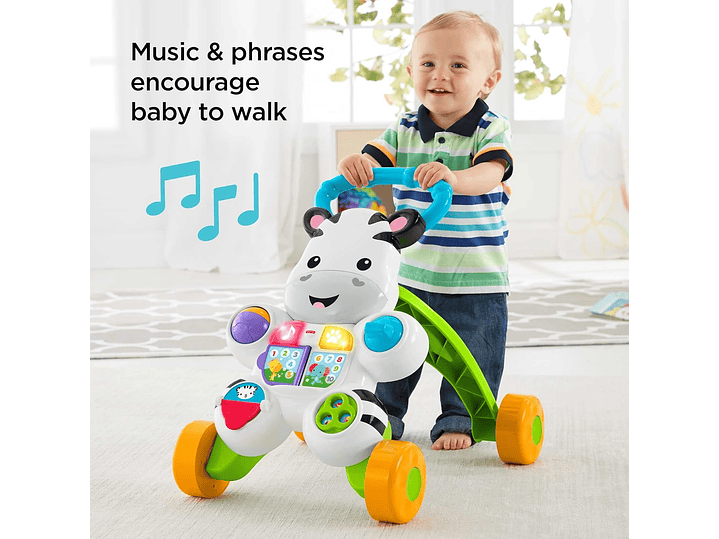 Caminador de Cebra de Fisher-Price Aprende Conmigo 1