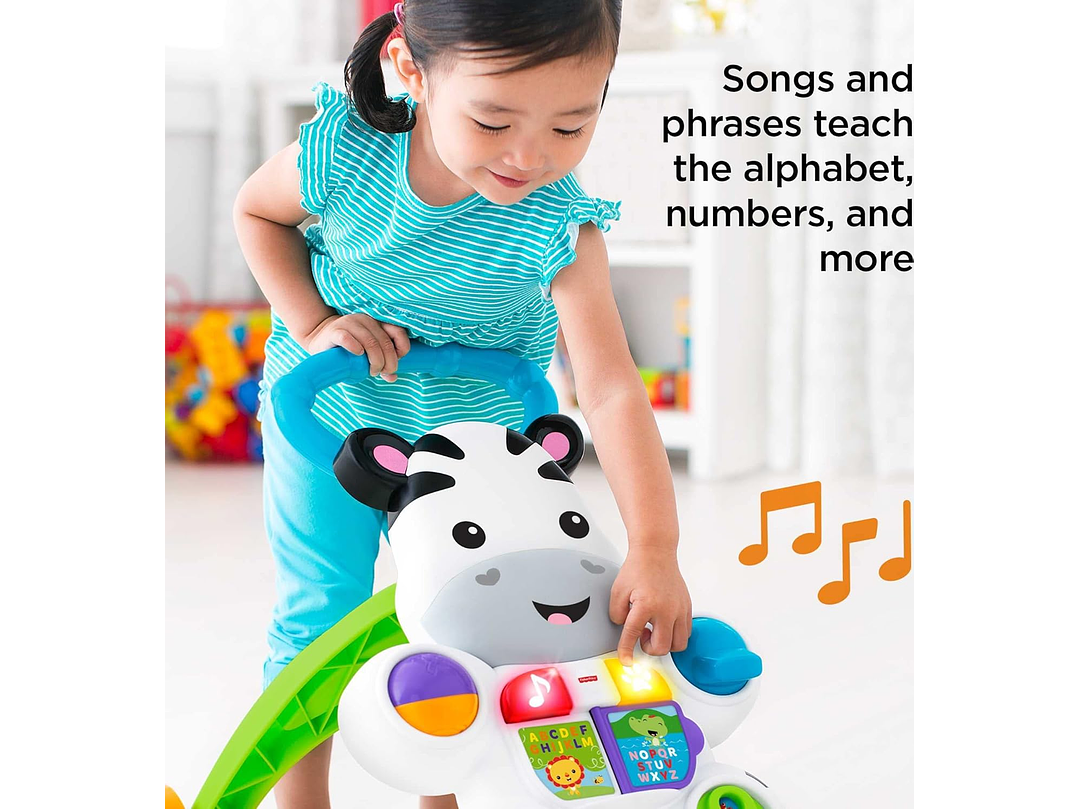 Caminador de Cebra de Fisher-Price Aprende Conmigo 5