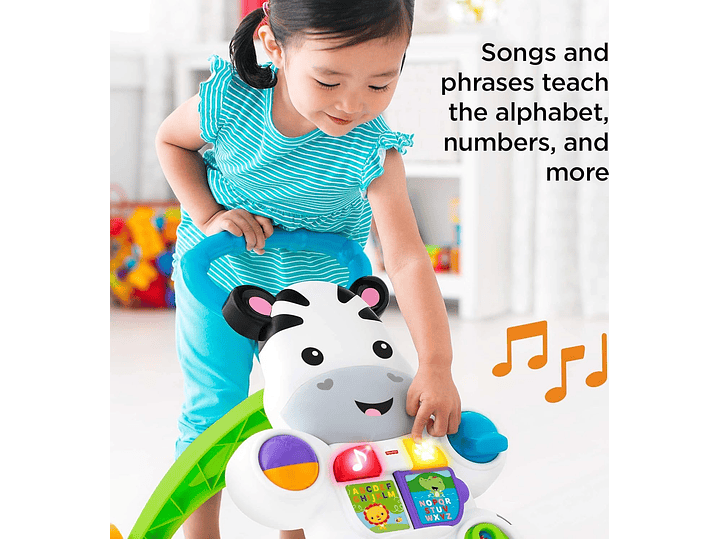 Caminador de Cebra de Fisher-Price Aprende Conmigo 5