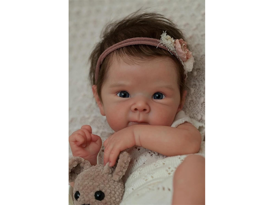 Bebe Reborn Silicona 50Cm 3