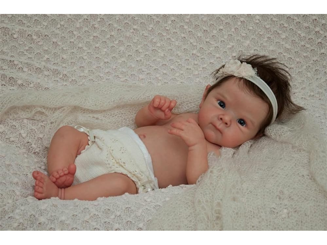 Bebe Reborn Silicona 50Cm 5
