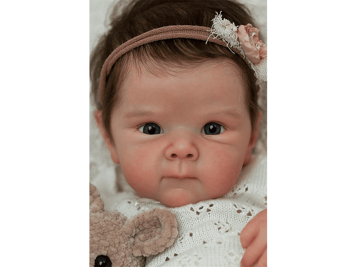 Bebe Reborn Silicona 50Cm 6