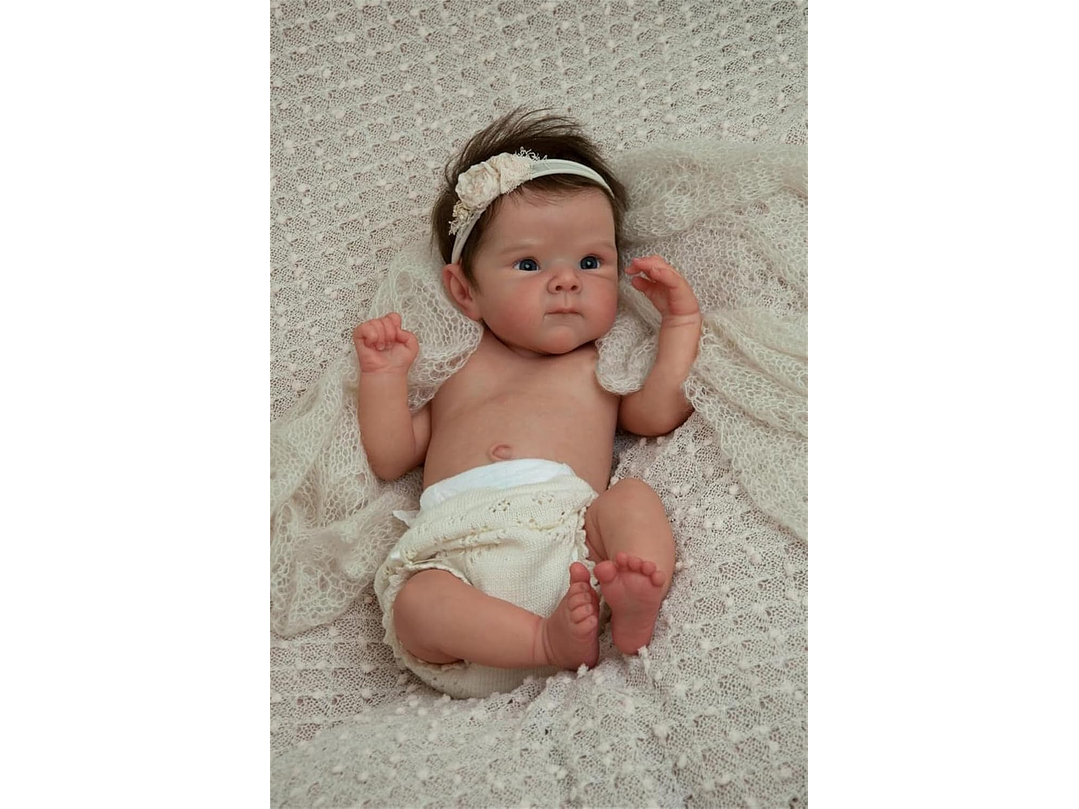 Bebe Reborn Silicona 50Cm 2