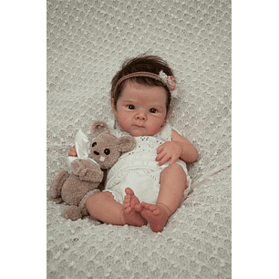 Bebe Reborn Silicona 50Cm