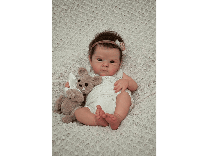 Bebe Reborn Silicona 50Cm 1