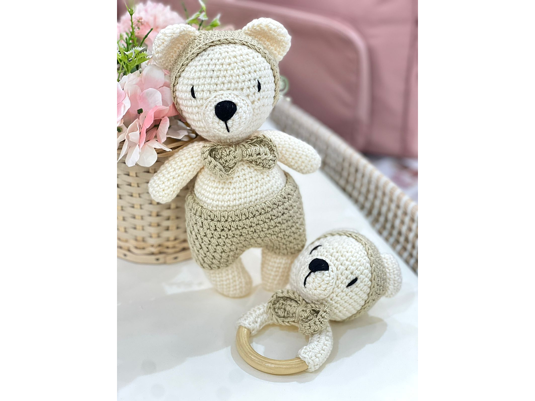 Set Amigurumi + Sonajero 1
