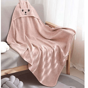 Toalla Algodon  Con Capucha