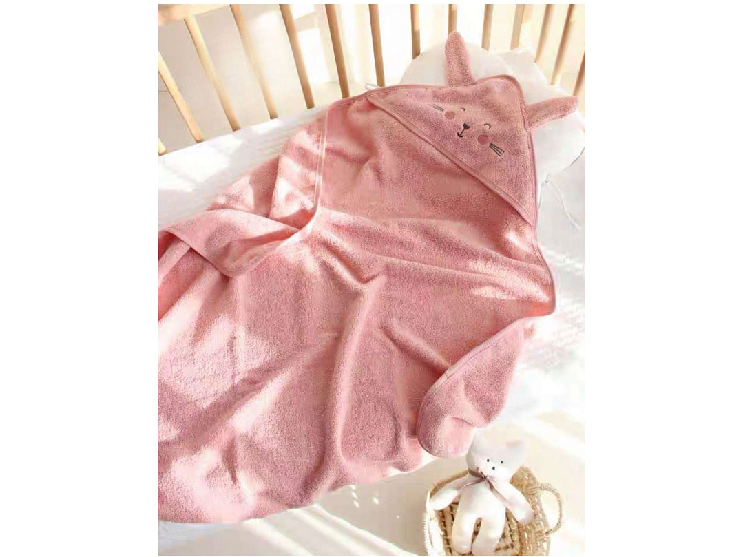 Toalla Algodon  Con Capucha 1