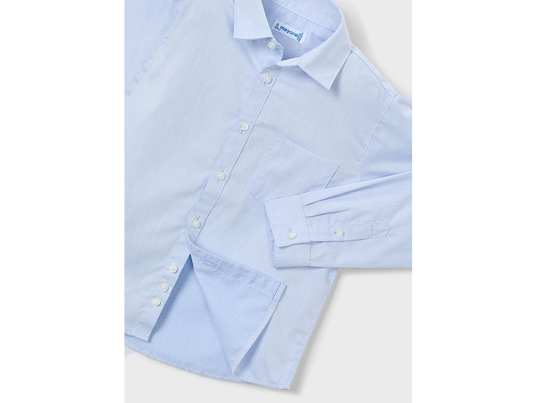 Camisa Mayoral Celeste  3