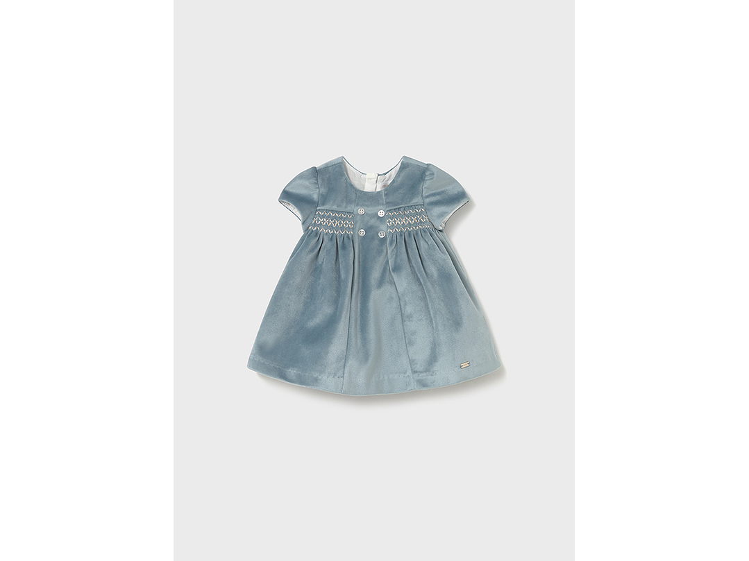 Vestido Terciopelo  Mineral  2