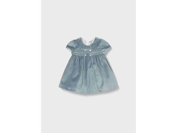 Vestido Terciopelo  Mineral  2