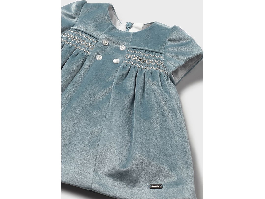 Vestido Terciopelo  Mineral  4