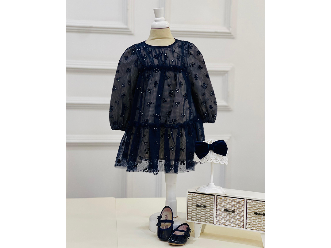 Vestido Mayoral  Marino 1