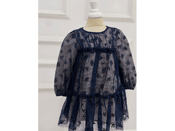 Vestido Mayoral  Marino 3