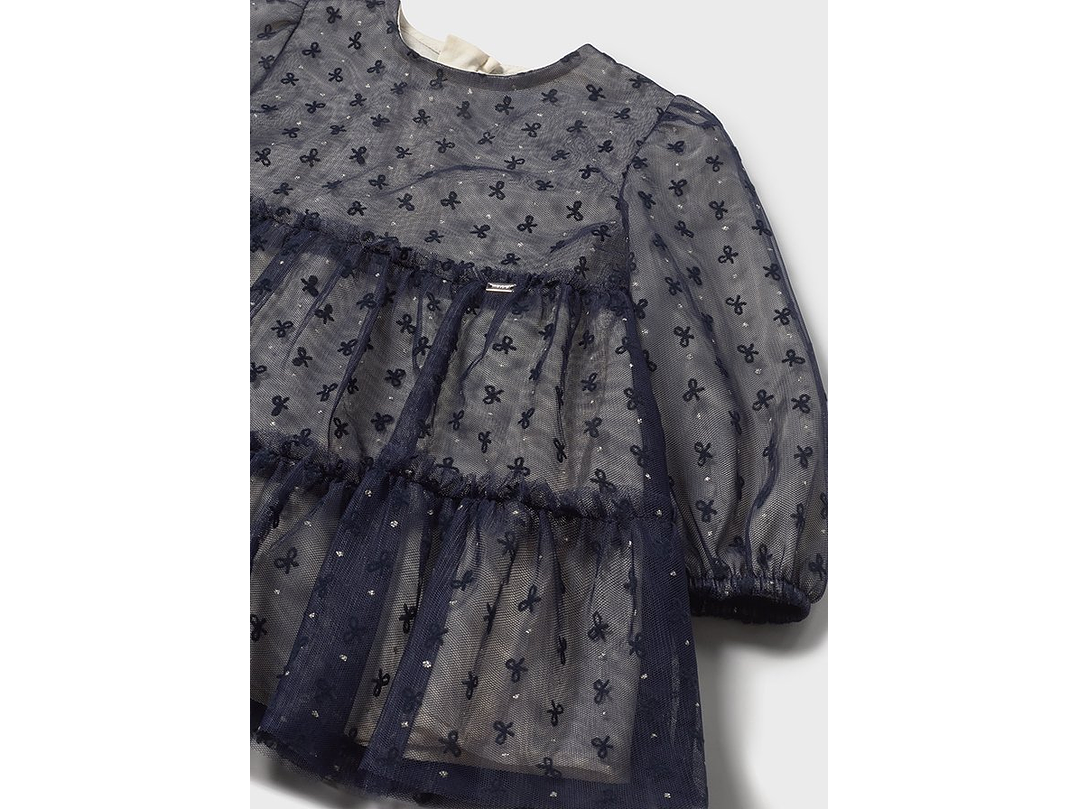 Vestido Mayoral  Marino 2