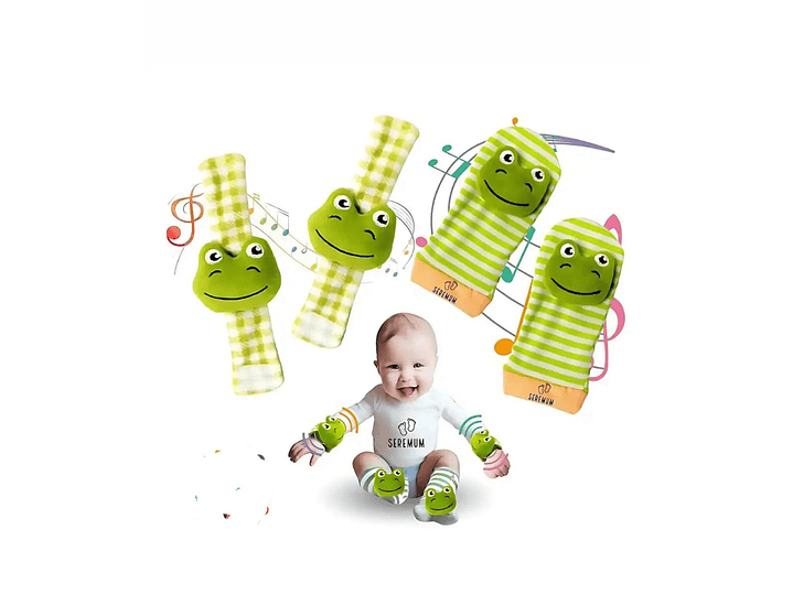 Set Manija + Medias Sonajeros  1