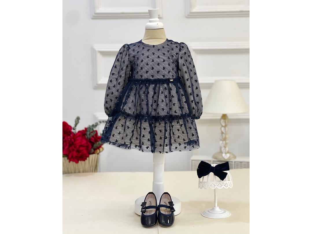 Vestido Mayoral  Marino 1