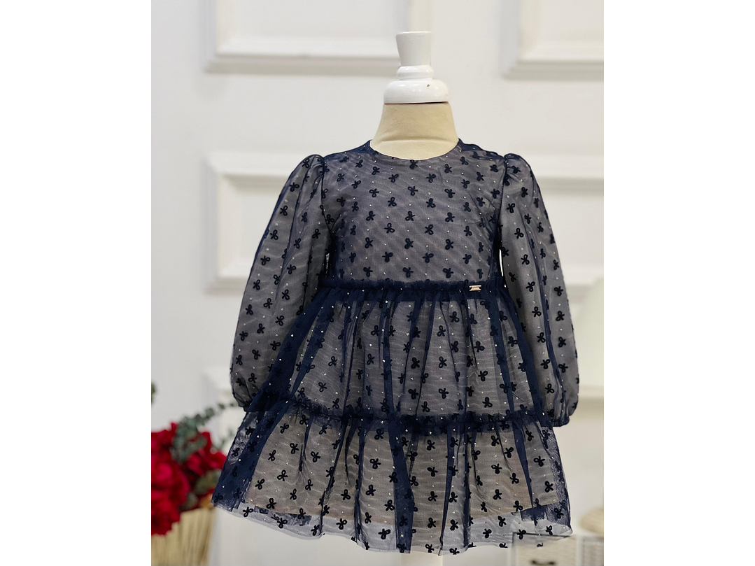 Vestido Mayoral  Marino 3