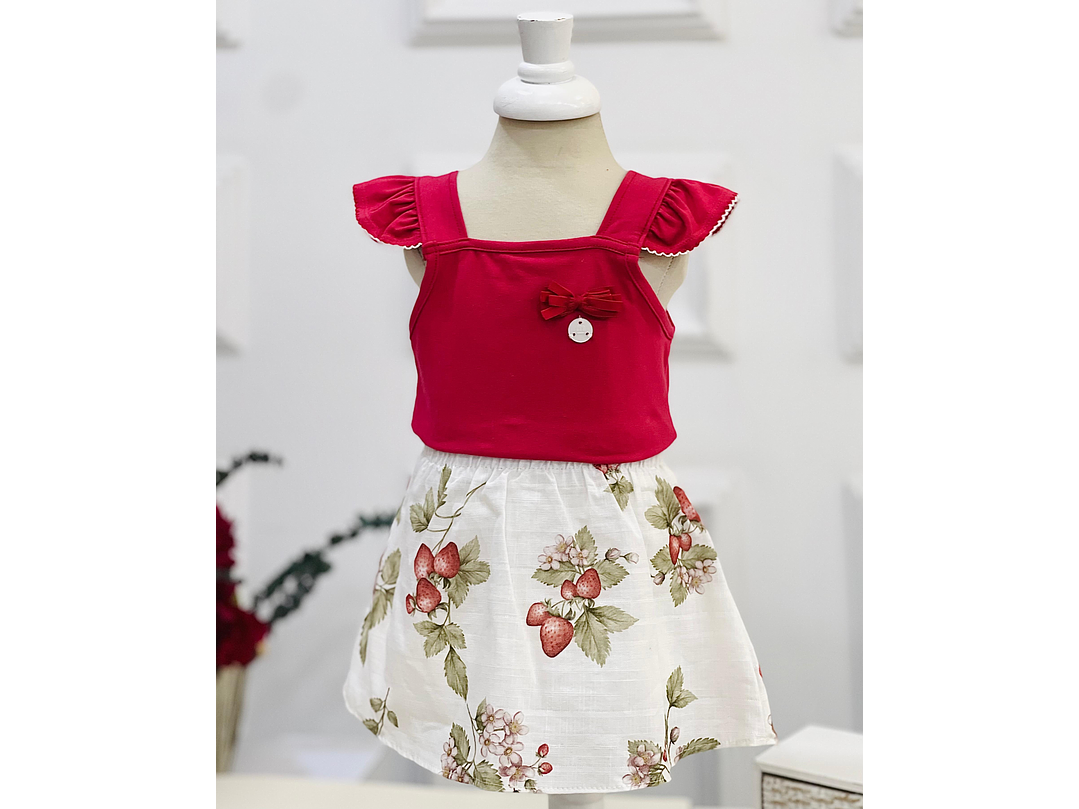 Set Milon Rojo-Estampado 3