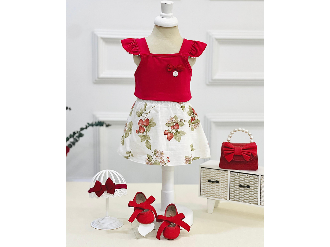 Set Milon Rojo-Estampado 4