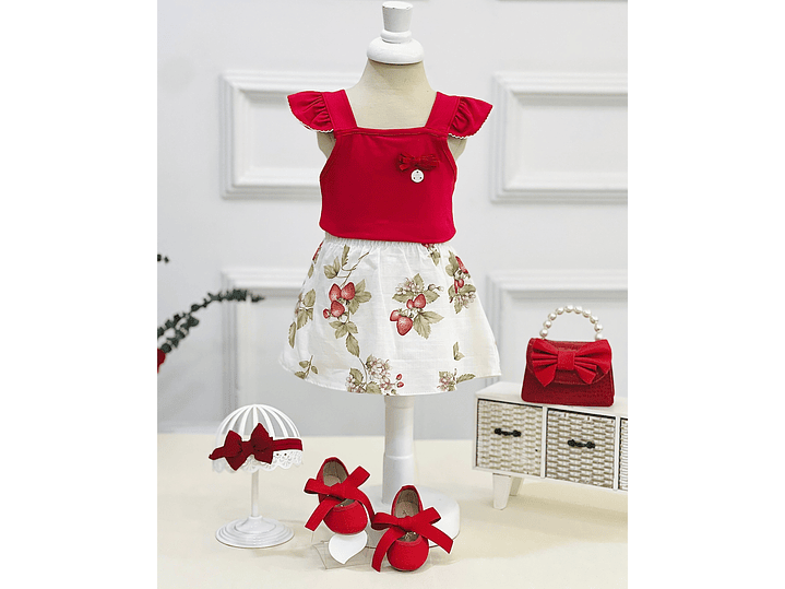 Set Milon Rojo-Estampado 4