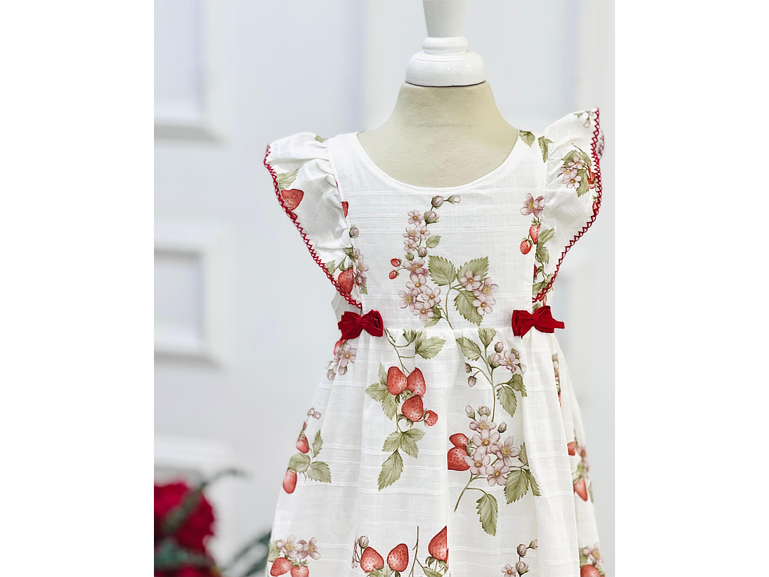 Vestido Milon Blanco-Estampado  2