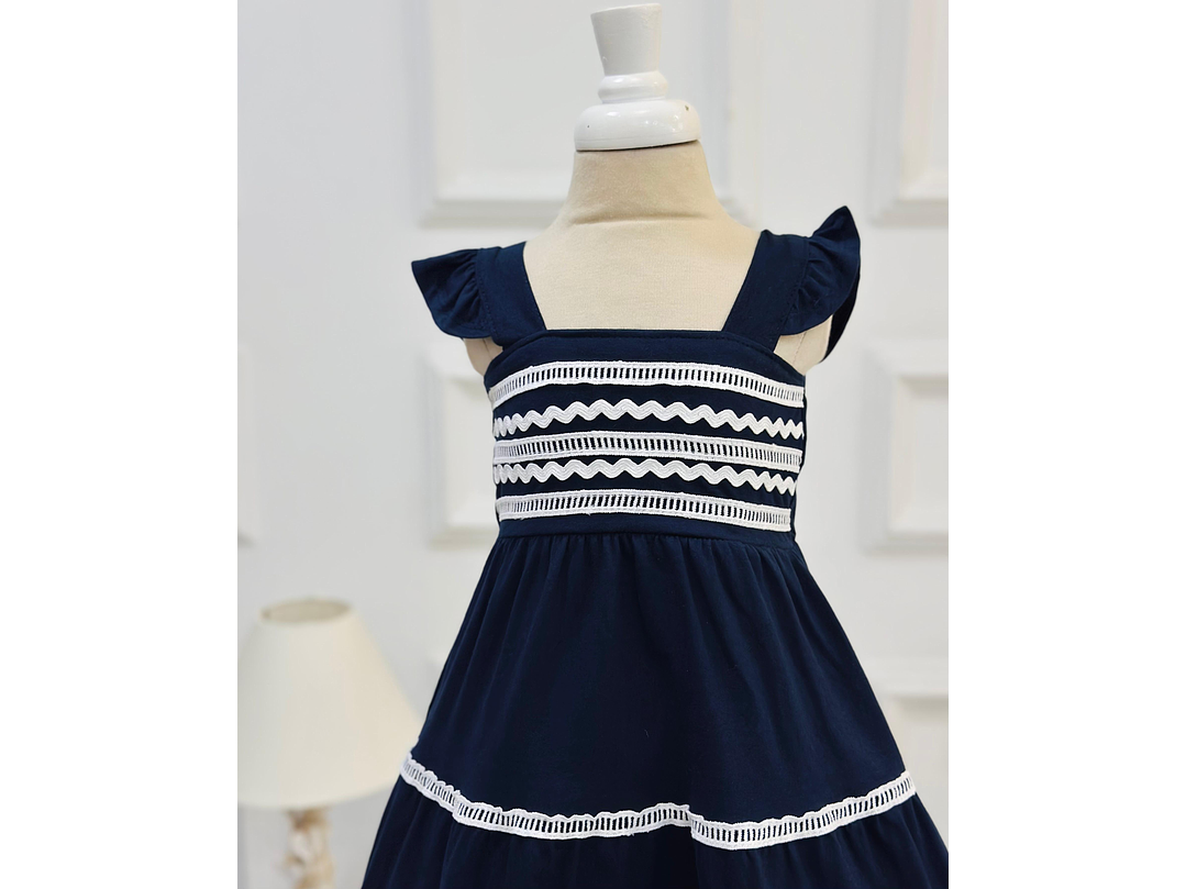 Vestido Milon  Marino 4