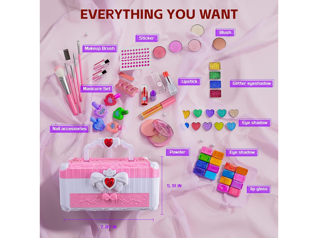 Kit Maquillaje Lavable 2