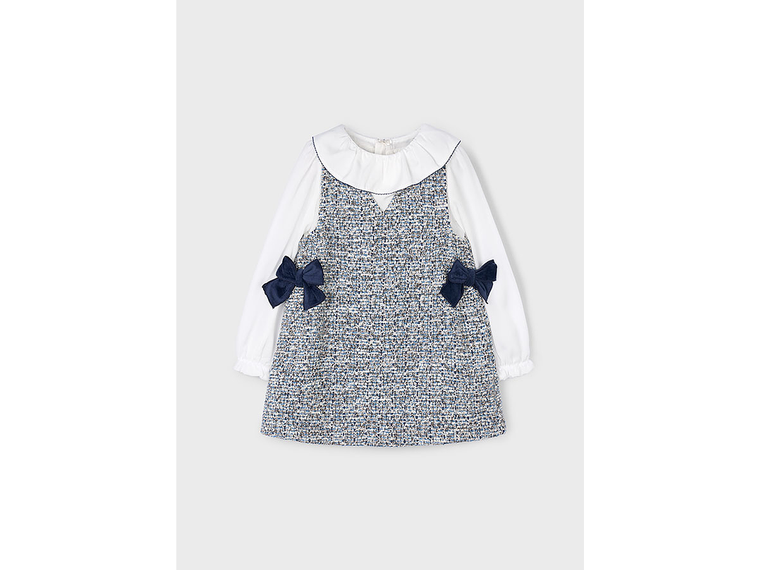 Vestido Mayoral Azul 3