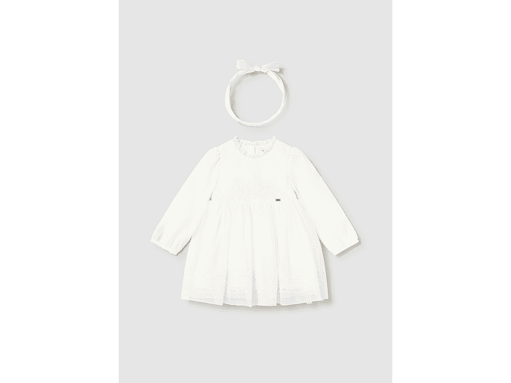 Vestido Mayoral  Crudo  3