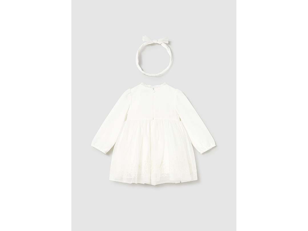 Vestido Mayoral  Crudo  4