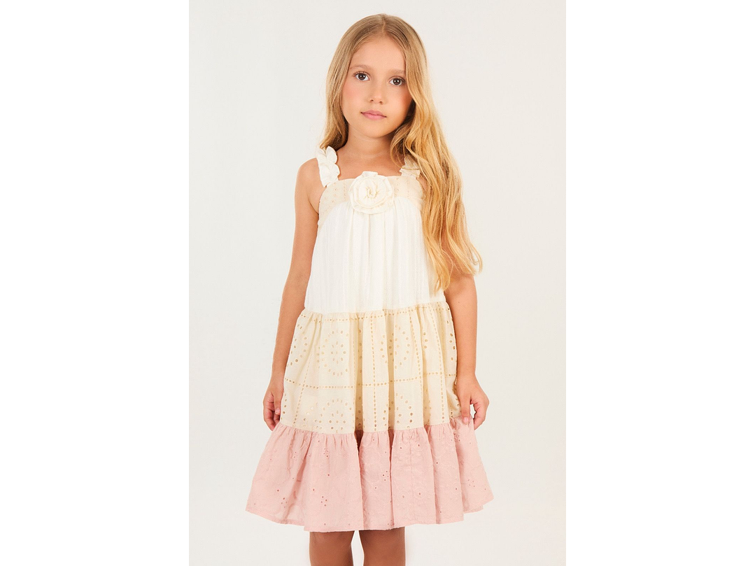 Vestido Grazziani Nude Rosa  2