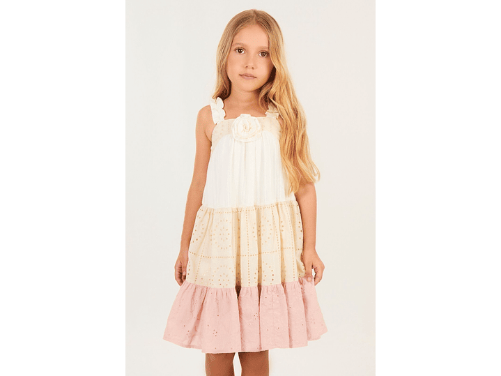 Vestido Grazziani Nude Rosa  2