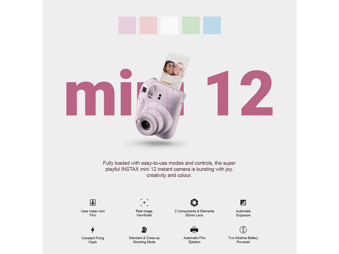 Camara Intax  Fujifilm  12 2