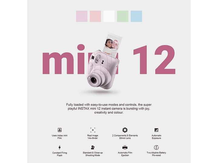 Camara Intax  Fujifilm  12 2