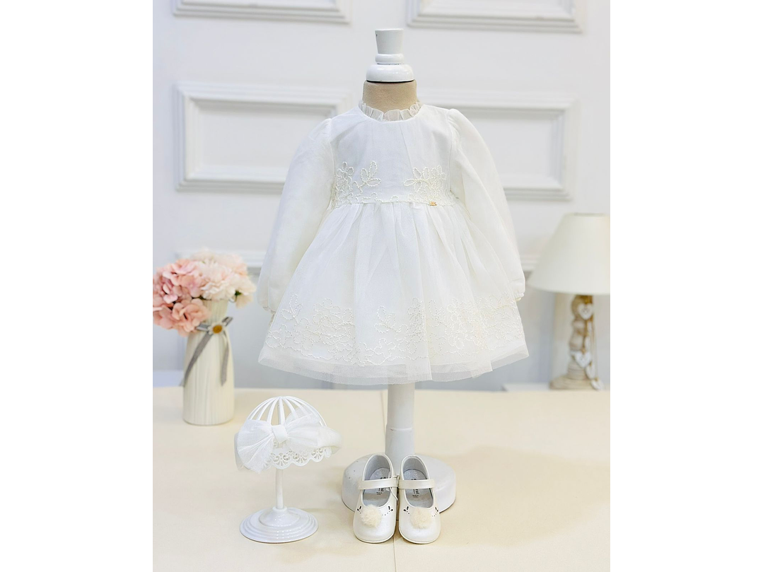 Vestido Mayoral  Crudo  1