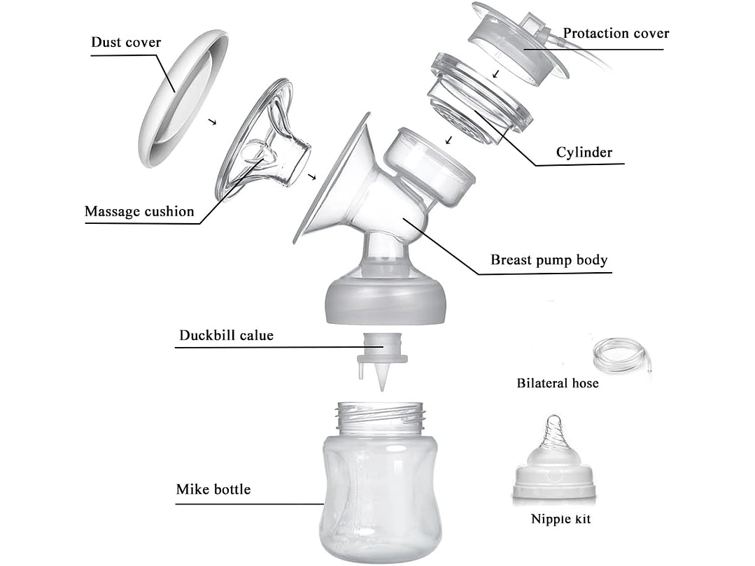  Estractor De Leche Materna Electrico MUOCOBU  2