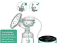  Estractor De Leche Materna Electrico MUOCOBU  - Miniatura 3