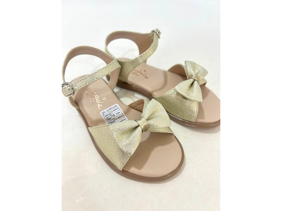 Sandalia Dorada 2024 3