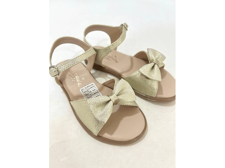 Sandalia Dorada 2024 3