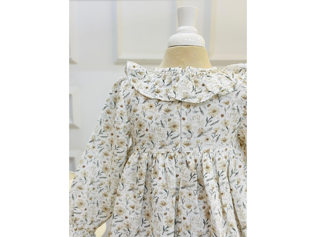 Vestido Jardin Deolinda Talla 4 3