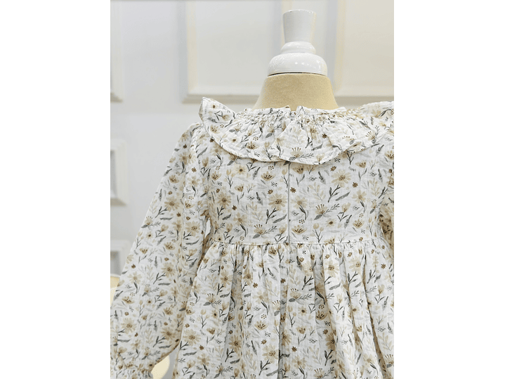 Vestido Jardin Deolinda Talla 4 3