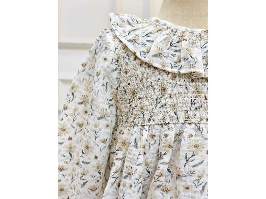 Vestido Jardin Deolinda Talla 4 5