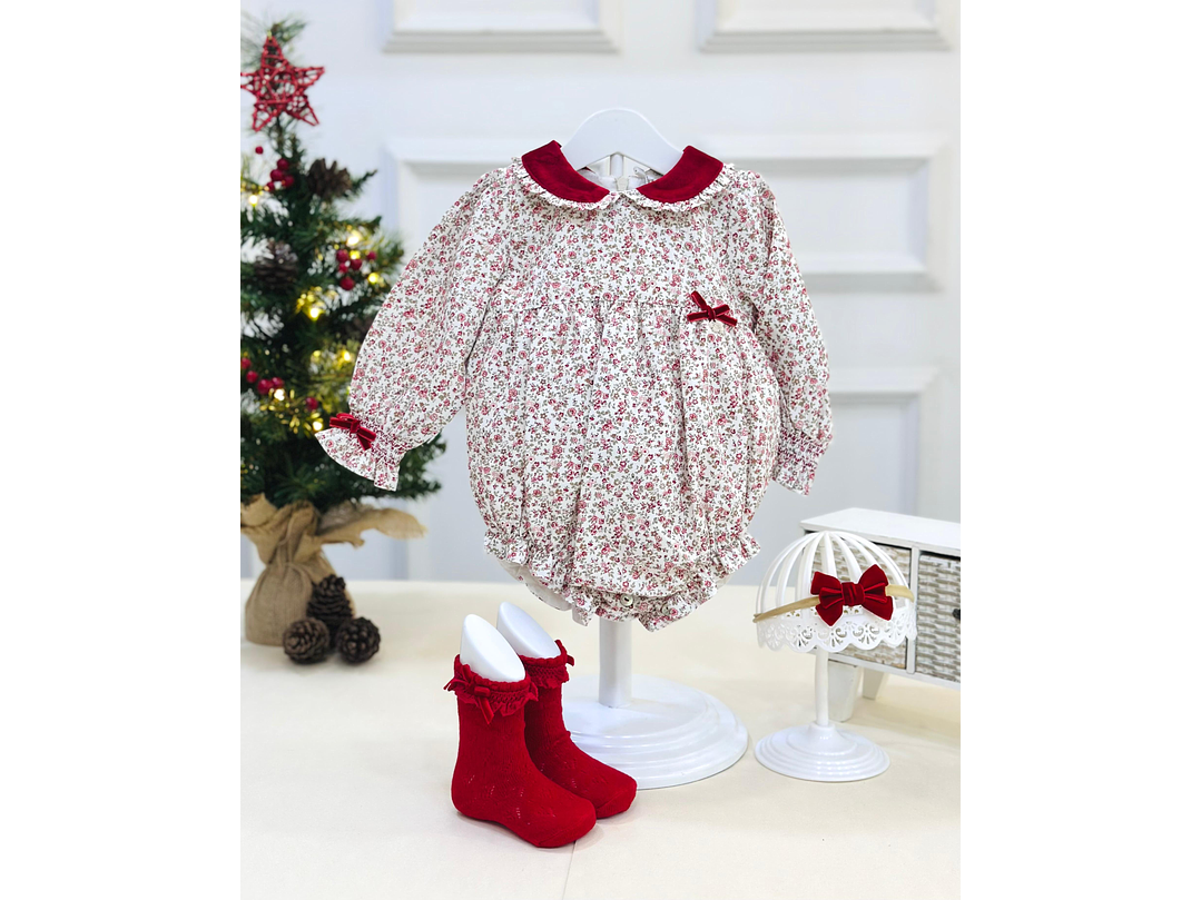 Body  Deolinda Estampado Rojo  1