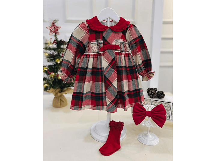 Vestido Deolinda  Rojo  1