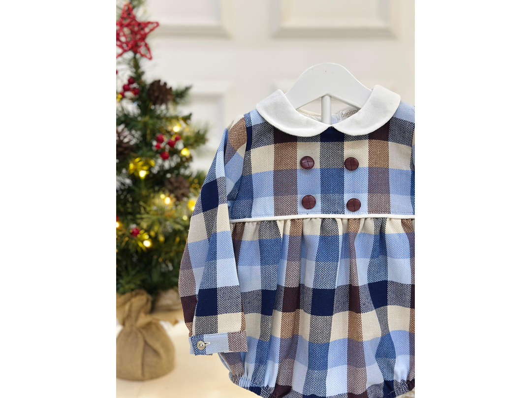 Body Deolinda  Cuadros Azul 2