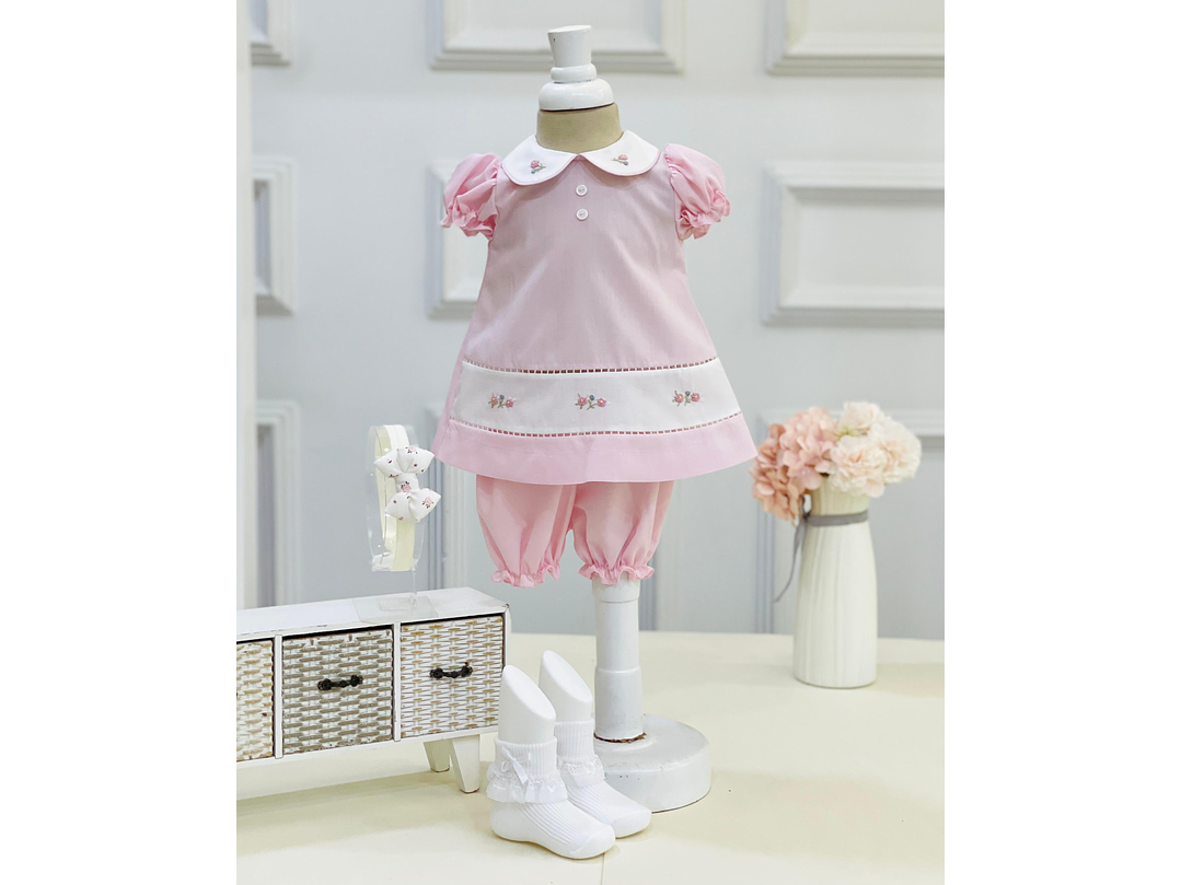 Vestido Bordino Flores 1