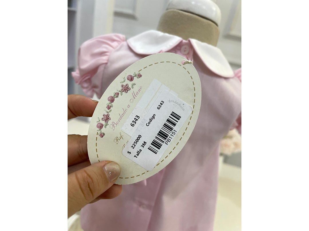 Vestido Bordino Flores 4