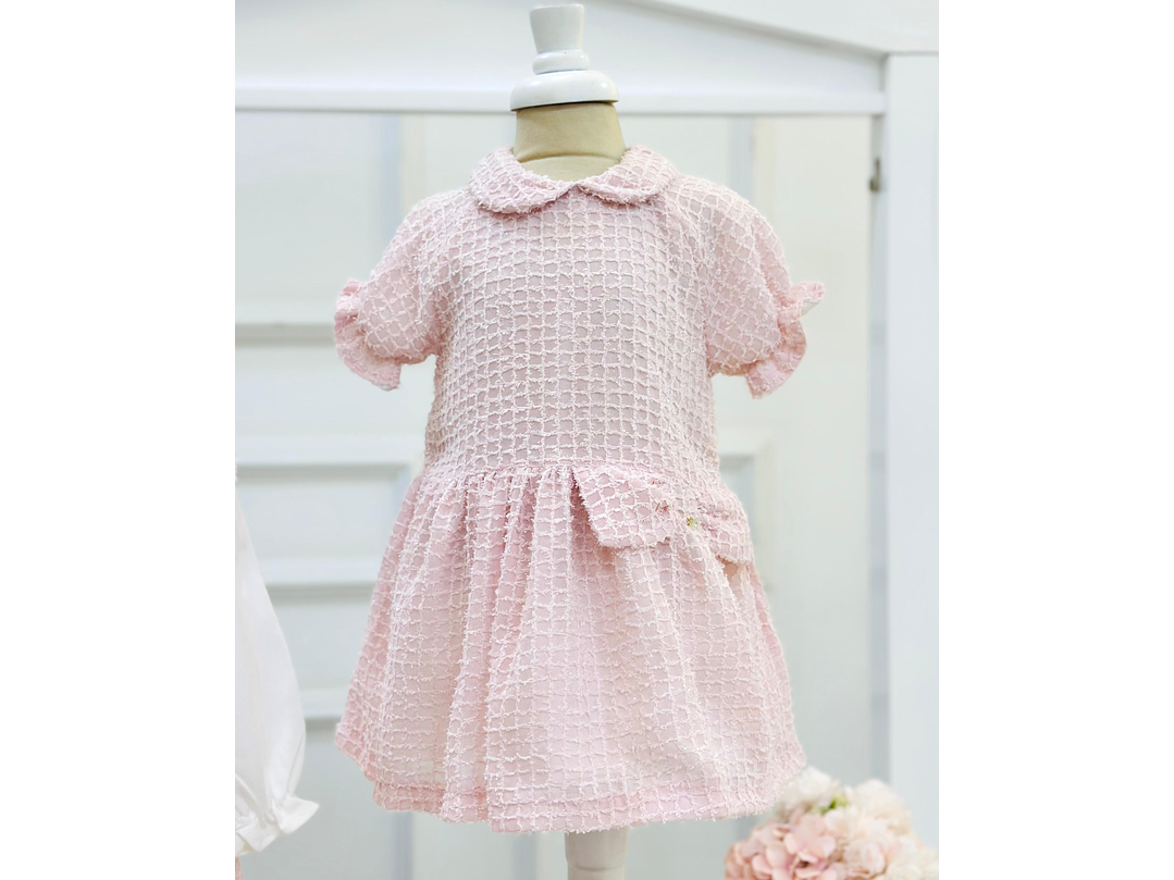 Vestido Deolinda  Rosa 2